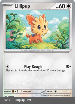 S&V - WHT - 74 - Lillipup - COMMON - Normal