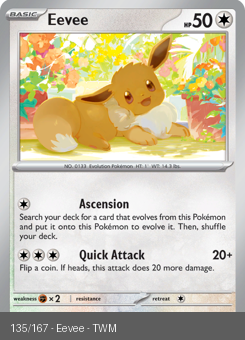 S&V - TWM - 135 - Eevee - COMMON - Normal