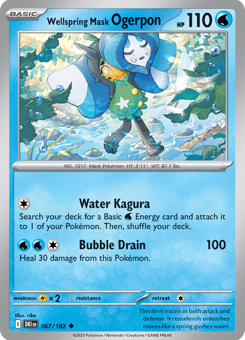S&V - DRI - 67 - Wellspring Mask Ogerpon - UNCOMMON - Normal
