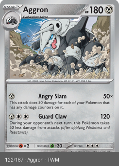 S&V - TWM - 122 - Aggron - UNCOMMON - Normal