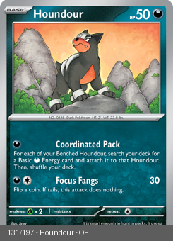 S&V - OBF - 131 - Houndour - COMMON - Normal