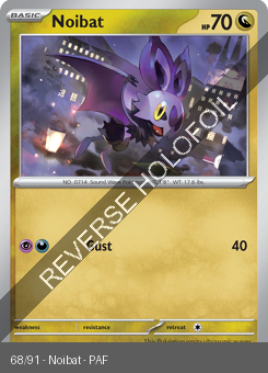 S&V - PAF - 68 - Noibat - COMMON - Reverse Holo