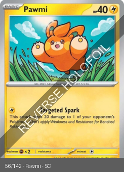 S&V - SCR - 56 - Pawmi - COMMON - Reverse Holo