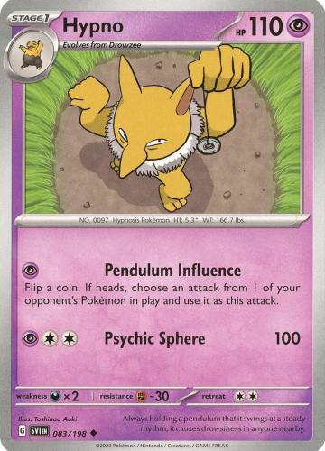 S&V - SVI - 83 - Hypno - UNCOMMON - Normal