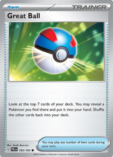 S&V - PAL - 183 - Great Ball - COMMON - Normal