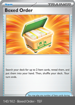 S&V - TEF - 143 - Boxed Order - UNCOMMON - Normal