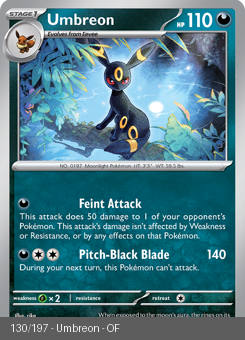S&V - OBF - 130 - Umbreon - UNCOMMON - Normal