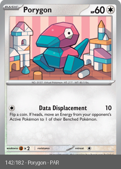 S&V - PAR - 142 - Porygon - COMMON - Normal