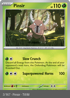 S&V - TWM - 3 - Pinsir - COMMON - Normal