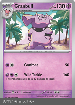 S&V - OBF - 88 - Granbull - UNCOMMON - Normal