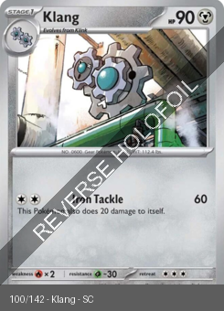 S&V - SCR - 100 - Klang - COMMON - Reverse Holo