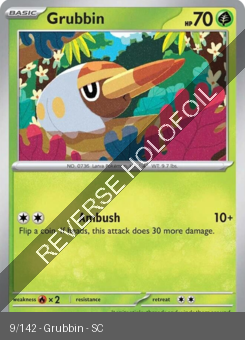 S&V - SCR - 9 - Grubbin - COMMON - Reverse Holo