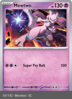 S&V - SCR - 59 - Mewtwo - UNCOMMON - Normal