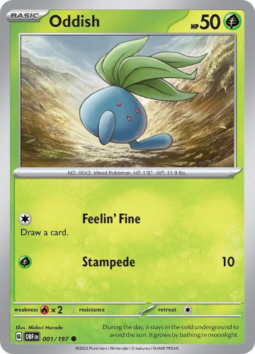 S&V - OBF - 1 - Oddish - COMMON - Normal