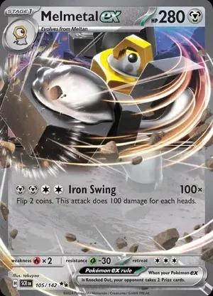 S&V - SCR - 105 - Melmetal ex - DOUBLE_RARE - Holofoil