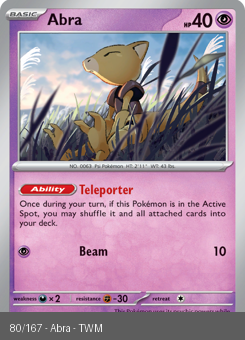 S&V - TWM - 80 - Abra - COMMON - Normal