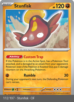 S&V - OBF - 112 - Stunfisk - UNCOMMON - Normal