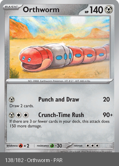 S&V - PAR - 138 - Orthworm - UNCOMMON - Normal