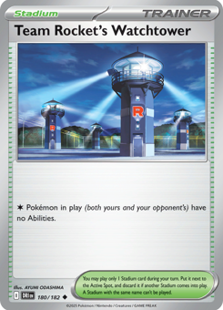 S&V - DRI - 180 - Team Rocket's Watchtower - UNCOMMON - Normal