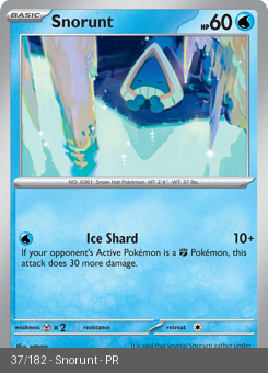 S&V - PAR - 37 - Snorunt - COMMON - Normal