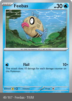 S&V - TWM - 49 - Feebas - COMMON - Normal