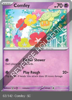 S&V - SCR - 63 - Comfey - COMMON - Reverse Holo