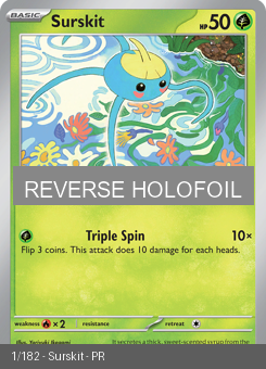 S&V - PAR - 1 - Surskit - COMMON - Reverse Holo