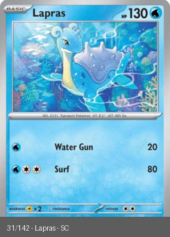 S&V - SCR - 31 - Lapras - UNCOMMON - Normal