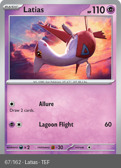 S&V - TEF - 67 - Latias - UNCOMMON - Normal