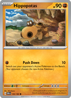 S&V - DRI - 105 - Hippopotas - COMMON - Normal