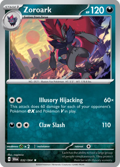 S&V - SFA - 32 - Zoroark - RARE - Holofoil