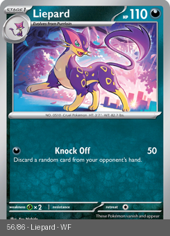 S&V - WHT - 56 - Liepard - UNCOMMON - Normal