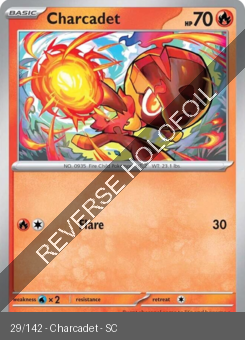 S&V - SCR - 29 - Charcadet - COMMON - Reverse Holo