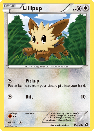 B&W - BLW - 080 - Lillipup - COMMON - Normal