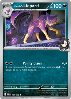 S&V - DRI - 131 - Marnie's Liepard - UNCOMMON - Normal