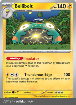 S&V - OBF - 78 - Bellibolt - UNCOMMON - Normal