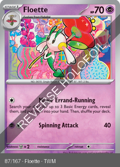 S&V - TWM - 87 - Floette - COMMON - Reverse Holo