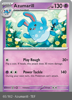 S&V - TEF - 65 - Azumarill - COMMON - Normal