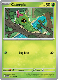 S&V - JTG - 1 - Caterpie - COMMON - Normal