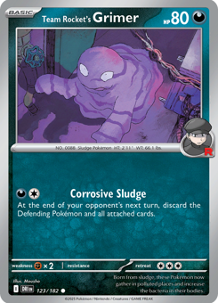 S&V - DRI - 123 - Team Rocket's Grimer - COMMON - Normal