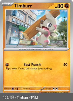 S&V - TWM - 103 - Timburr - COMMON - Normal