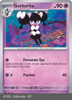 S&V - WHT - 42 - Gothorita - COMMON - Normal