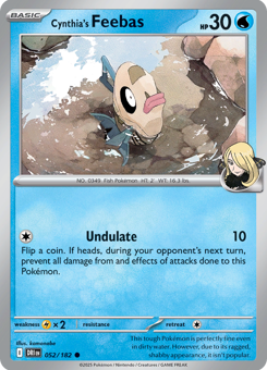 S&V - DRI - 52 - Cynthia's Feebas - COMMON - Normal