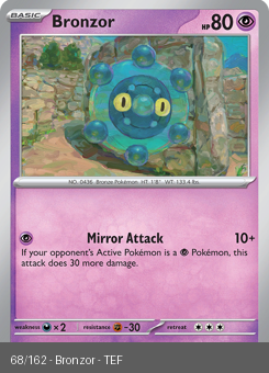 S&V - TEF - 68 - Bronzor - COMMON - Normal