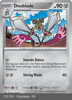 S&V - PAR - 133 - Doublade - COMMON - Normal