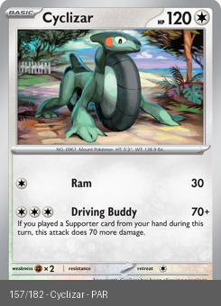 S&V - PAR - 157 - Cyclizar - UNCOMMON - Normal