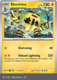 S&V - SCR - 47 - Electivire - UNCOMMON - Normal