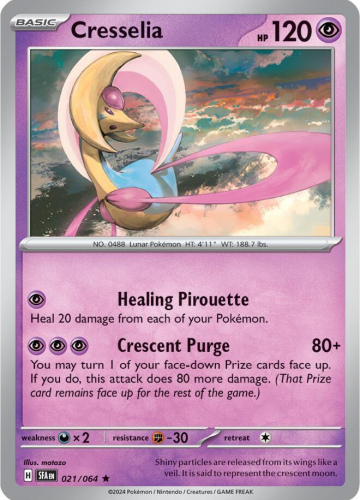 S&V - SFA - 21 - Cresselia - RARE - Holofoil