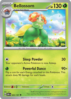 S&V - OBF - 3 - Bellossom - UNCOMMON - Normal