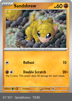 S&V - TWM - 97 - Sandshrew - COMMON - Normal